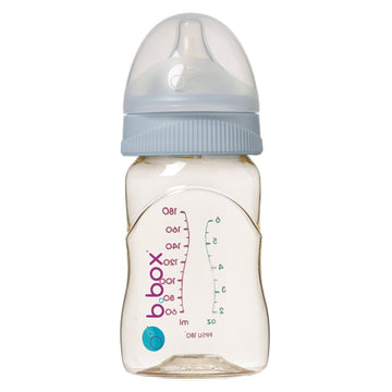PPSU Baby Bottle - 180ml Lullaby Blue