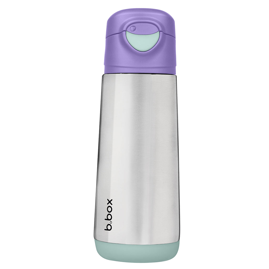 B.box Insulated Drink Bottle 500ml - Lilac Pop