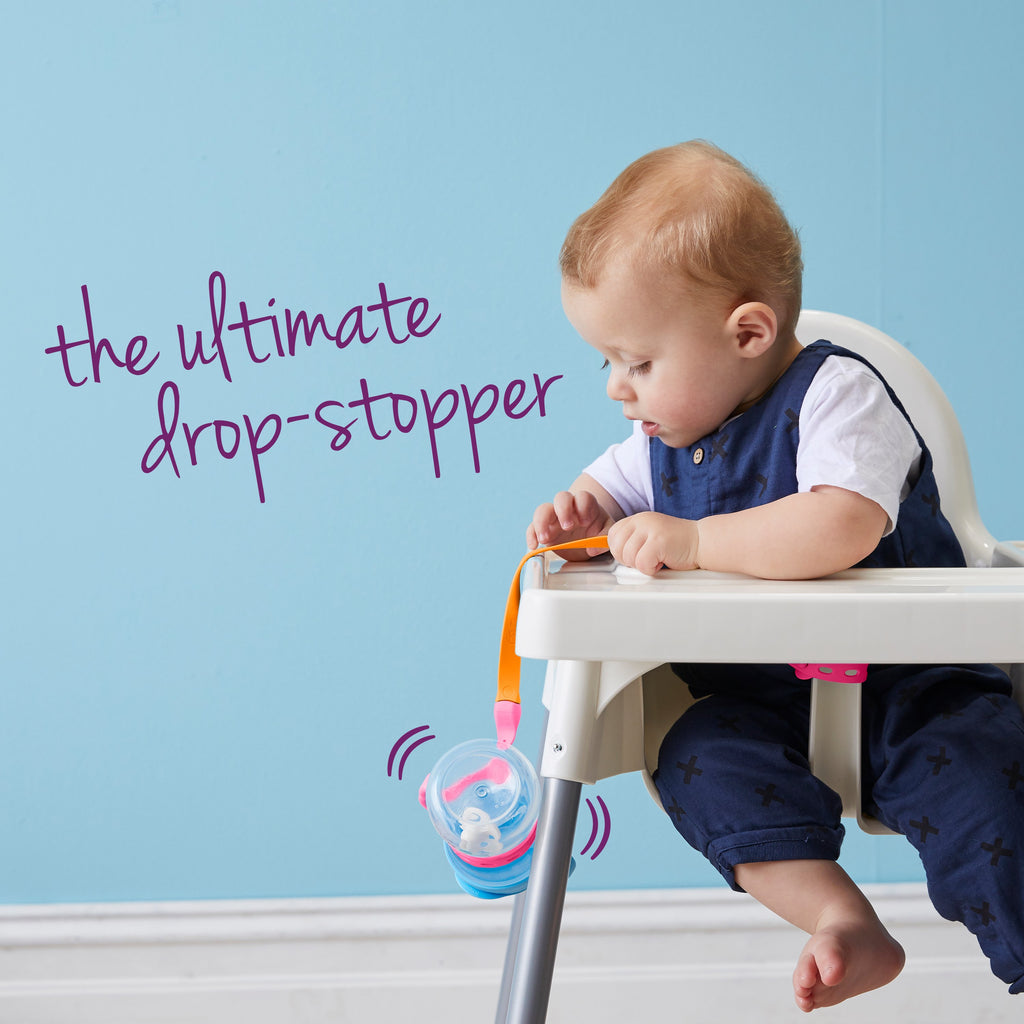 ConnectaCup Strawberry Shake Pink and Orange Stop The Drop! b.box