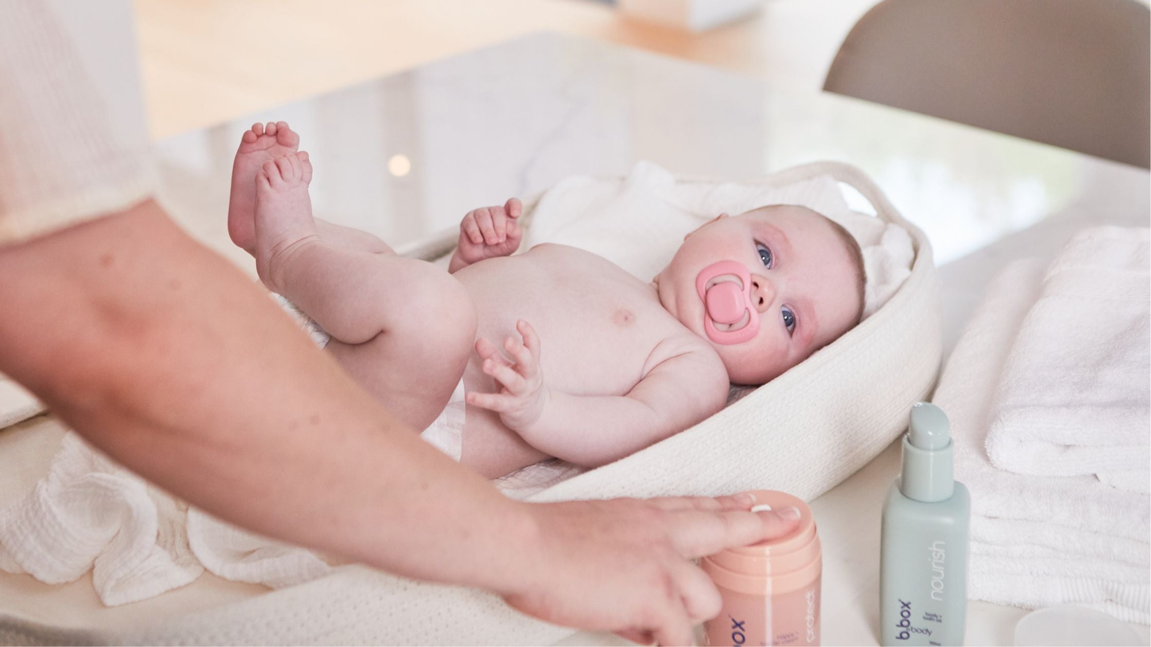nappy changing table essentials