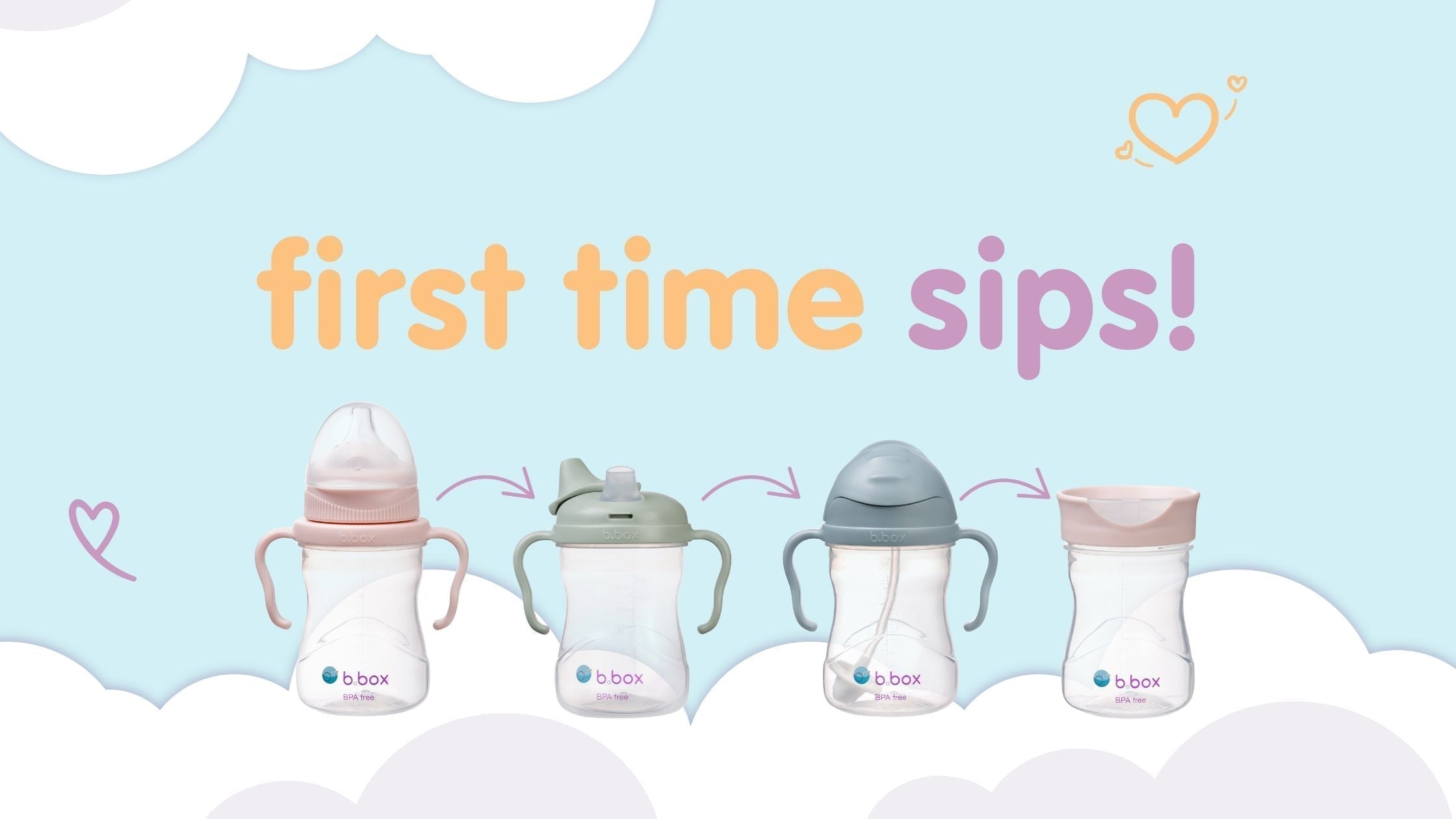 first time sip tips - making the transition from bottle to cup
