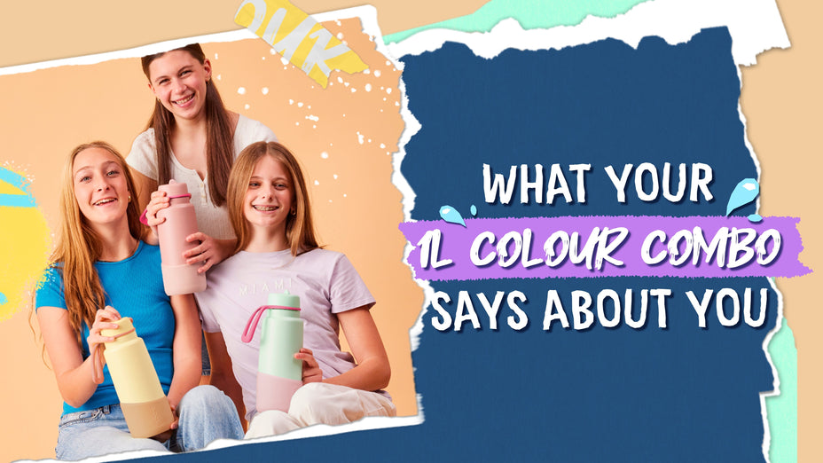 what your drink bottle combo says about you!