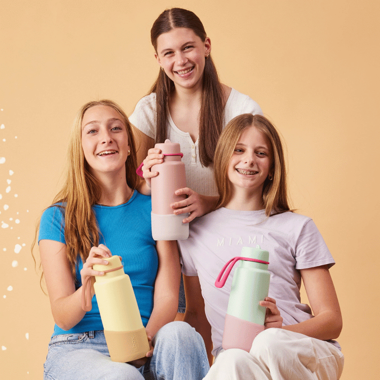 Insulated Flip Top Bottles + Accessories