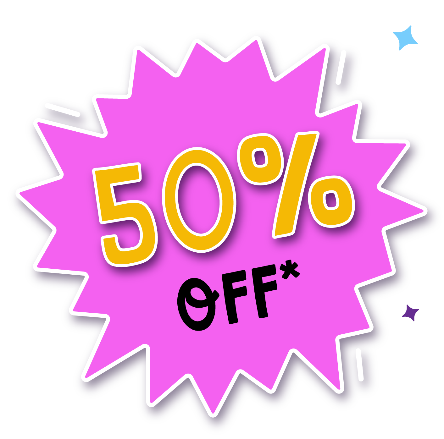 Black Friday 50% off