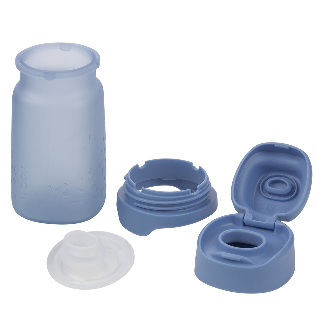 reusable yoghurt pouch - ocean