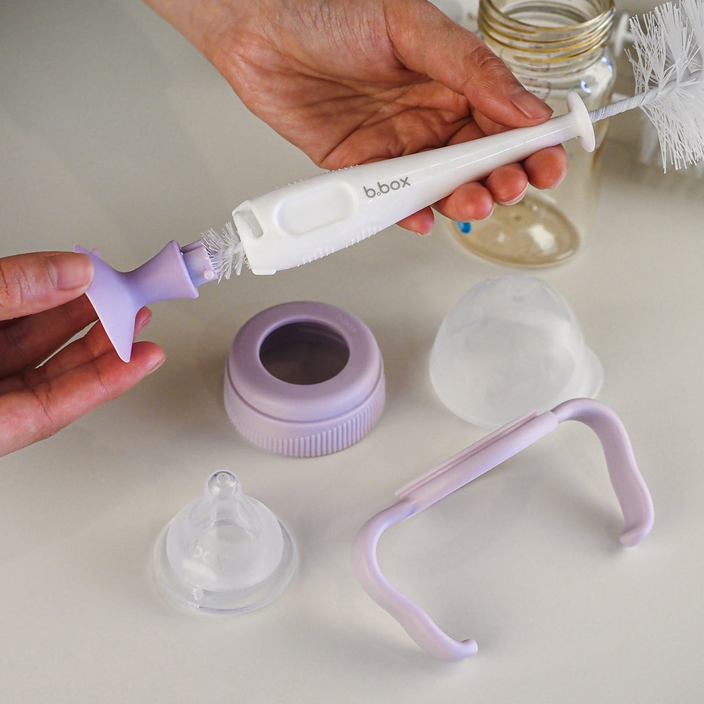 2 in 1 bottle brush - blush