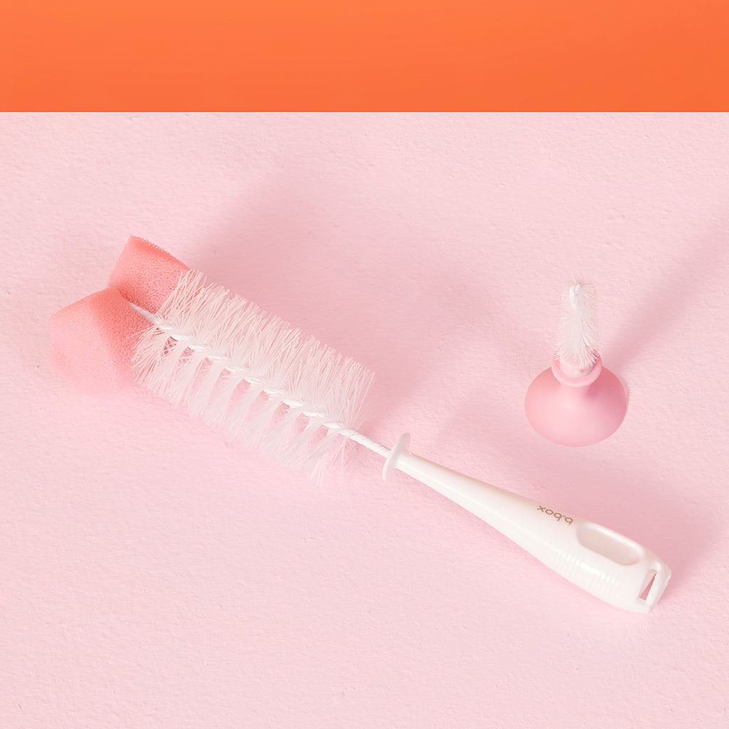 2 in 1 bottle brush - blush