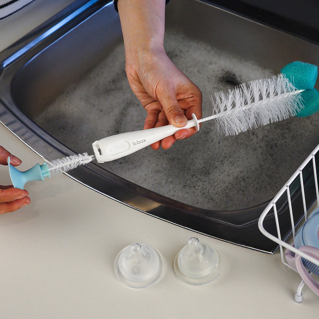 2 in 1 bottle brush - forest