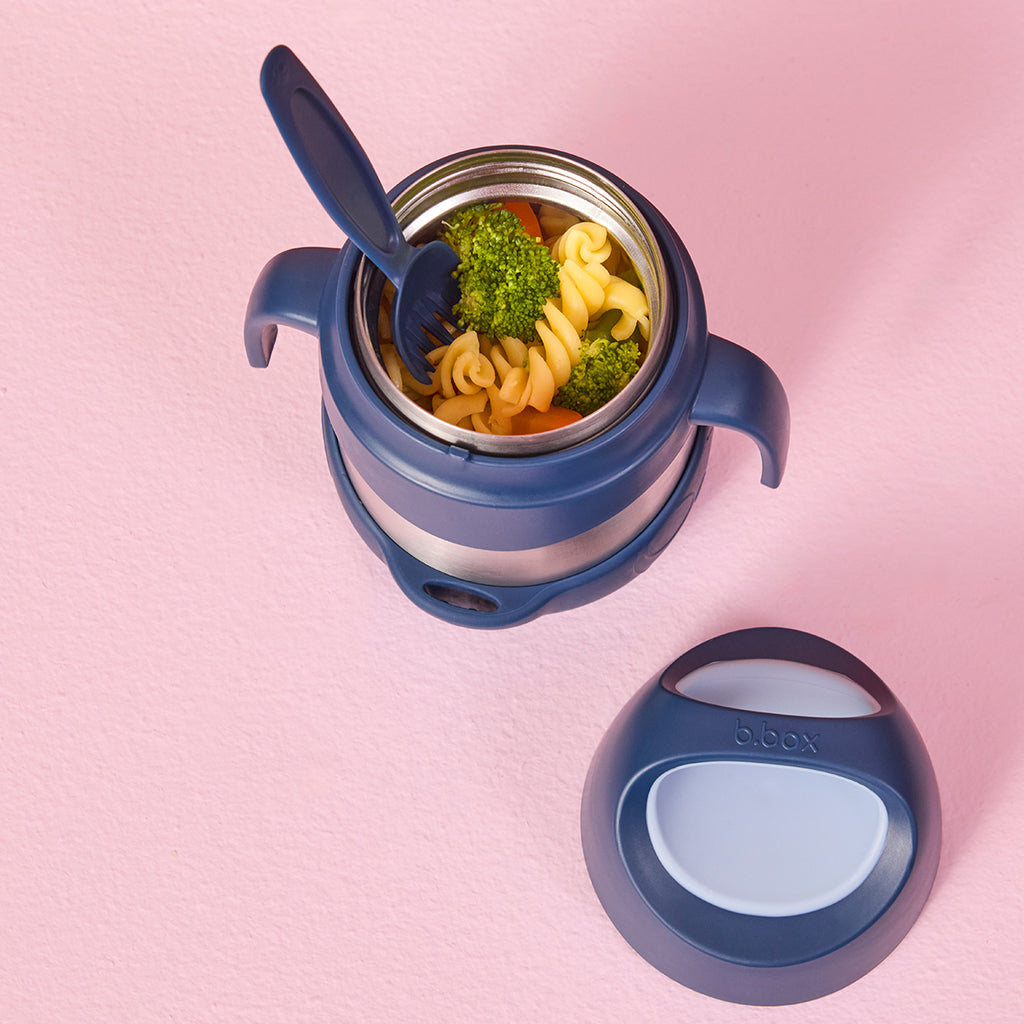 insulated food jar - midnight