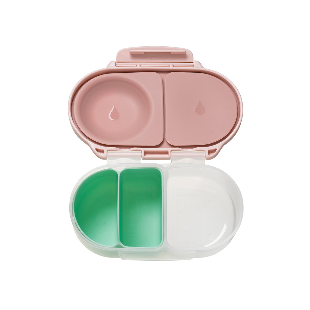 silicone bento buddy - snackbox - forest