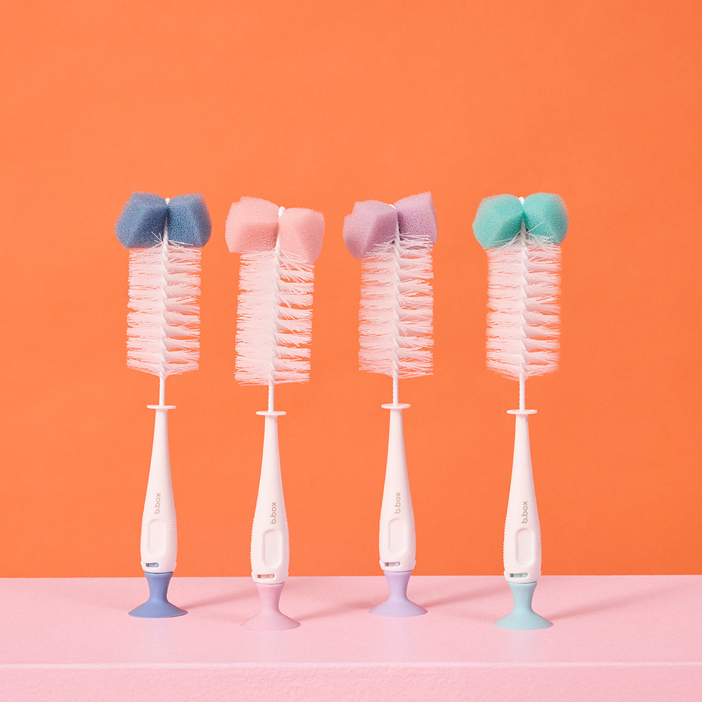 2 in 1 bottle brush - blush