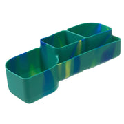 silicone bento tray - lunchbox - electric jungle