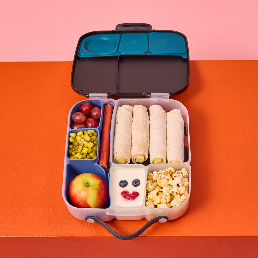 silicone bento tray - lunchbox - ocean