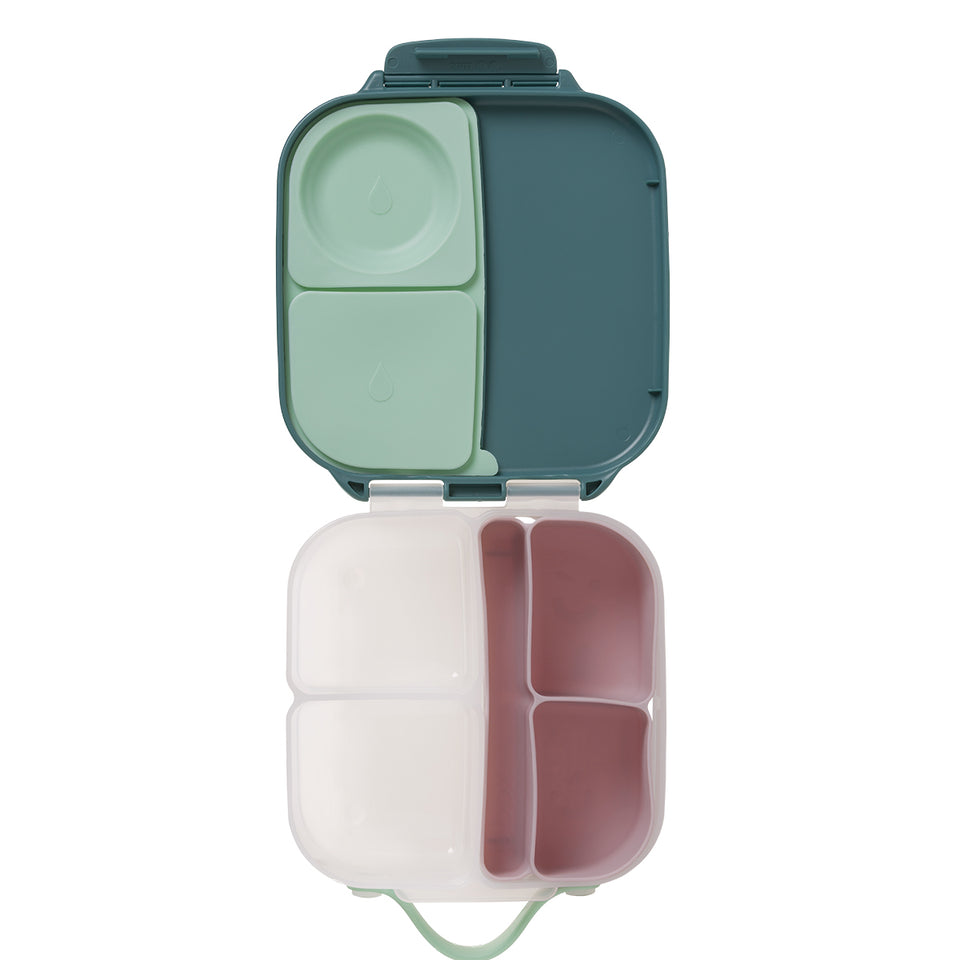 silicone bento tray- mini lunchbox - forest | b.box AU