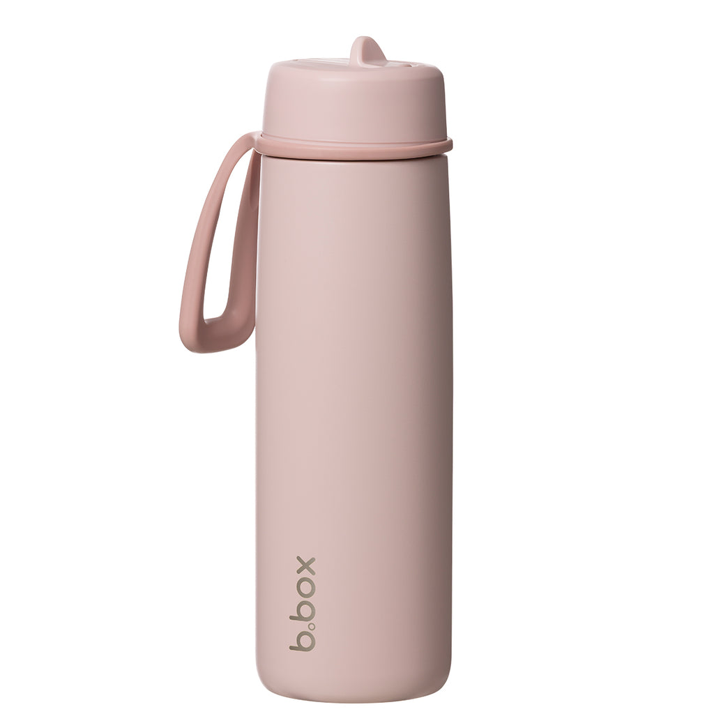 690mL insulated flip top bottle - blush crush