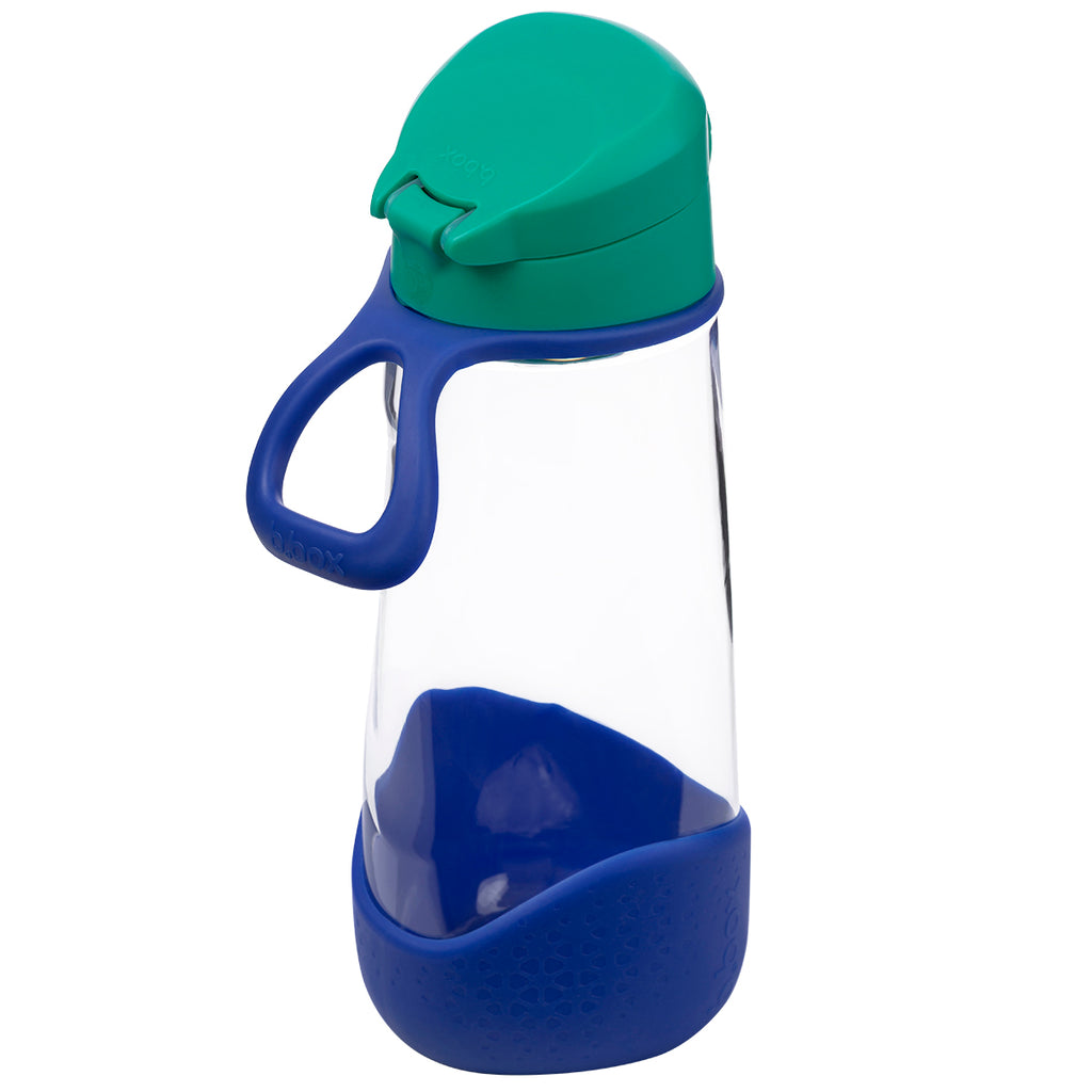 600mL sport spout bottle - electric jungle