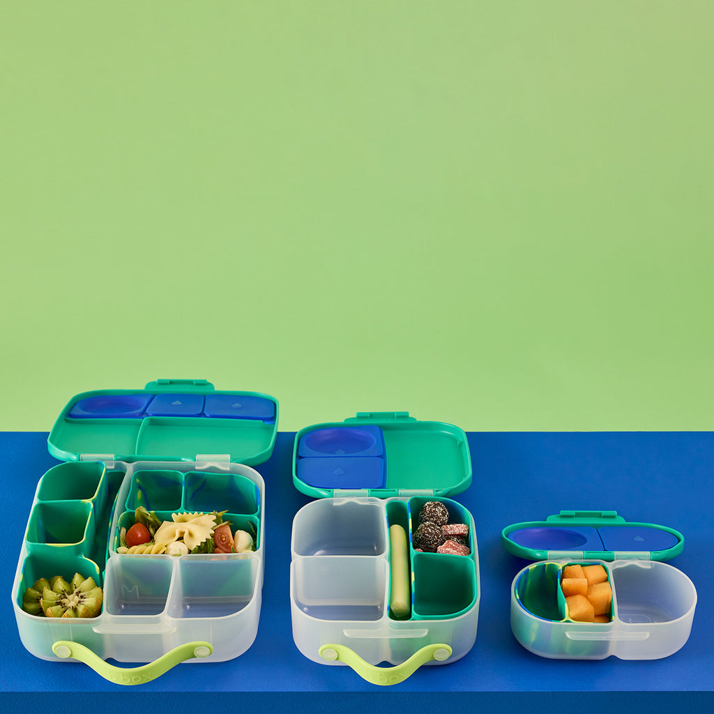 silicone bento buddy - lunchbox - electric jungle