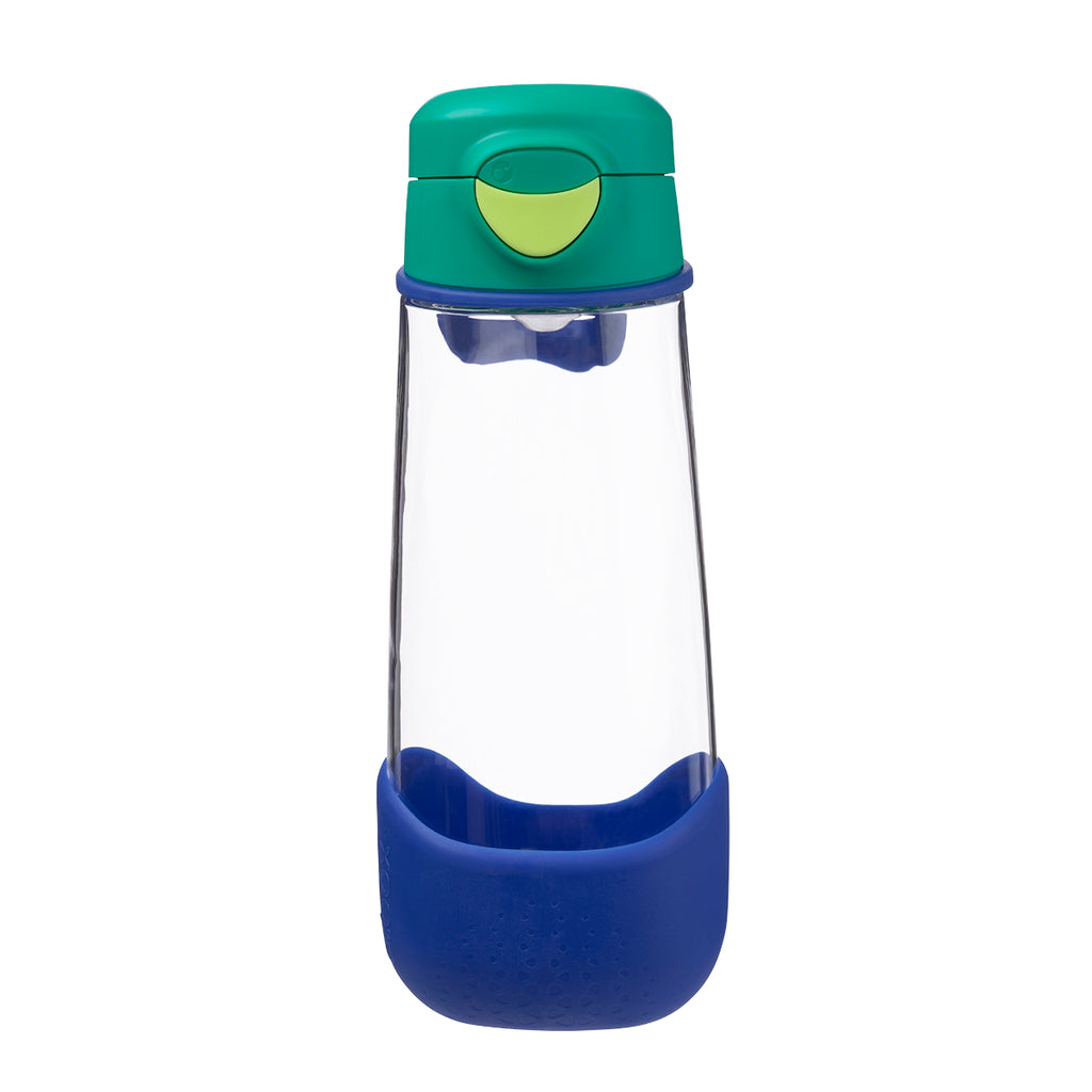 600mL sport spout bottle - electric jungle
