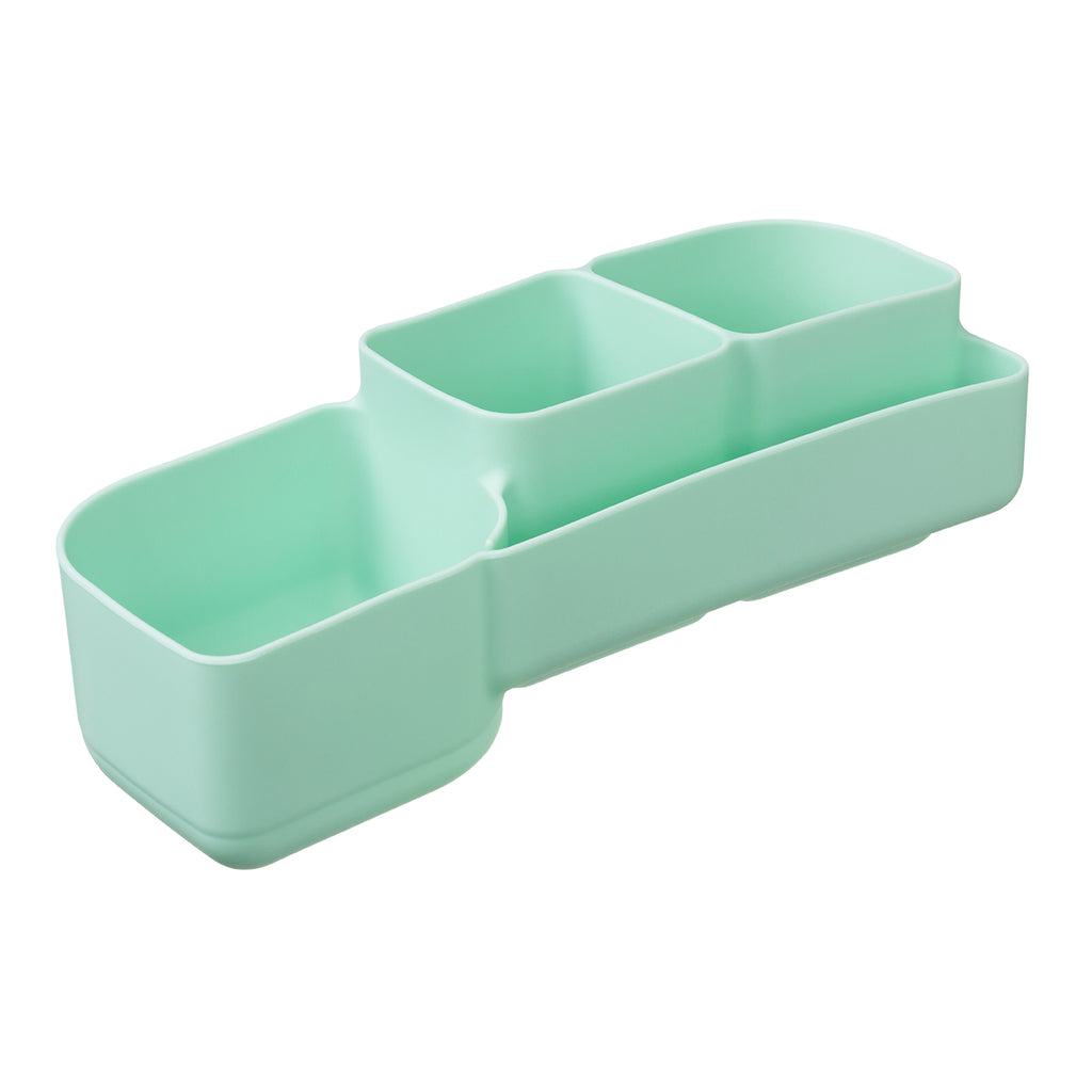 silicone bento tray - lunchbox - forest