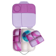 silicone bento tray - lunchbox - berry