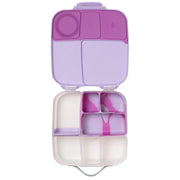 silicone bento buddy - lunchbox- berry