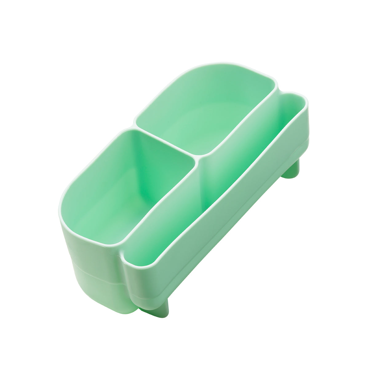 silicone bento tray- mini lunchbox - forest