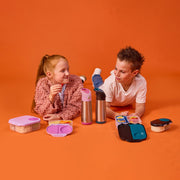 silicone bento tray - mini lunchbox - berry