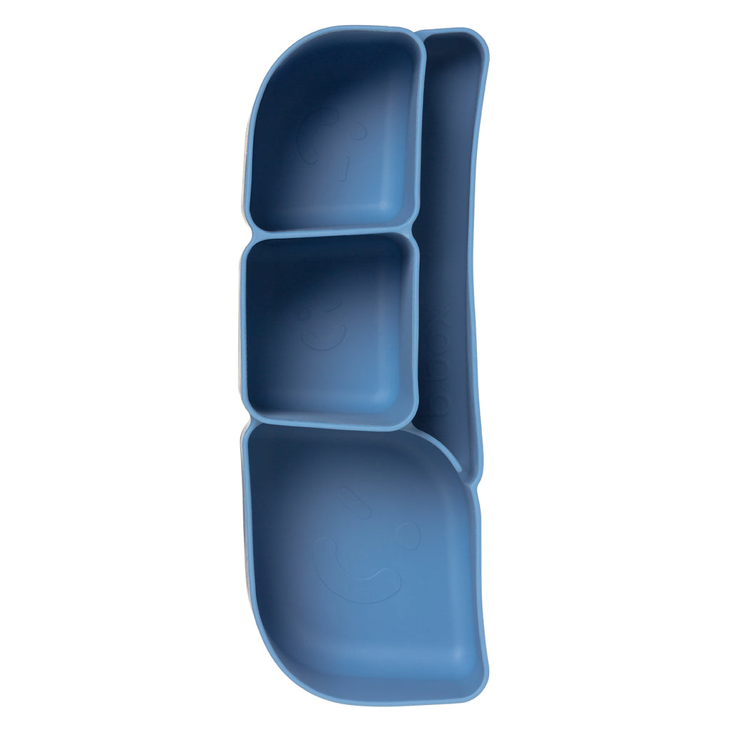silicone bento tray - lunchbox - ocean