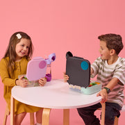 silicone bento tray - lunchbox - berry