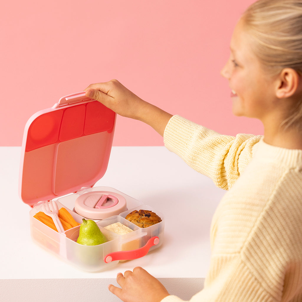 insulated lunch pod - berry