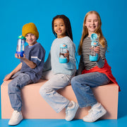 600mL sport spout bottle - electric jungle