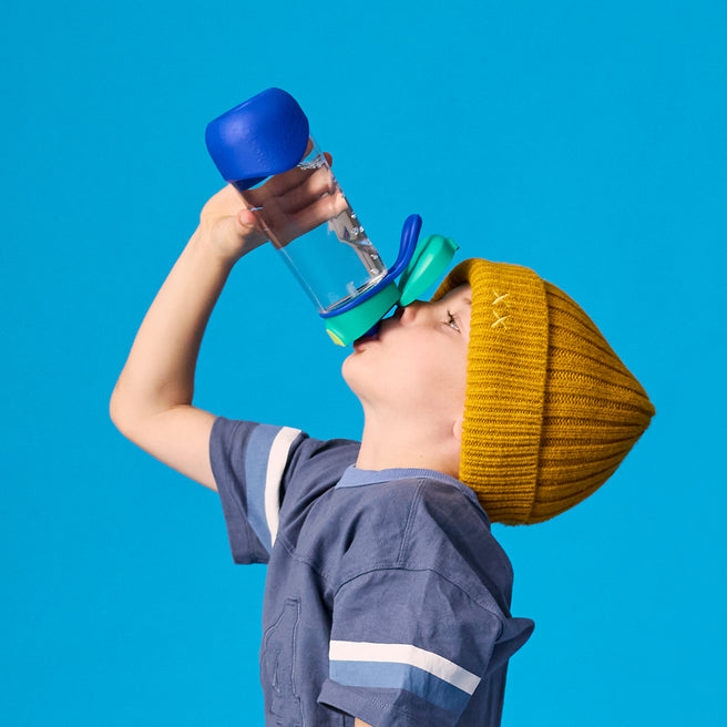 600mL sport spout bottle - electric jungle