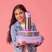 500mL insulated drink bottle - sugar plum