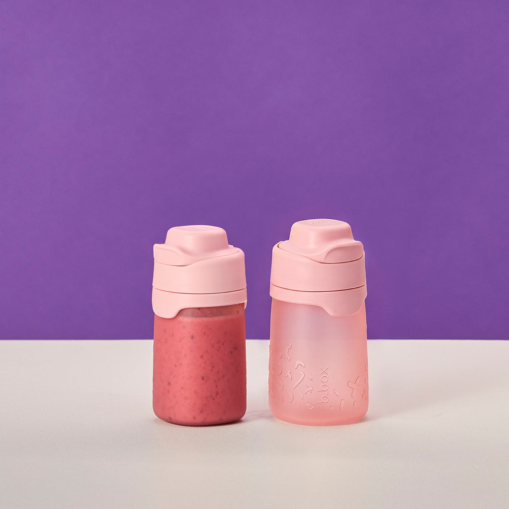 reusable yoghurt pouch - berry