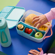 silicone bento tray - lunchbox - confetti