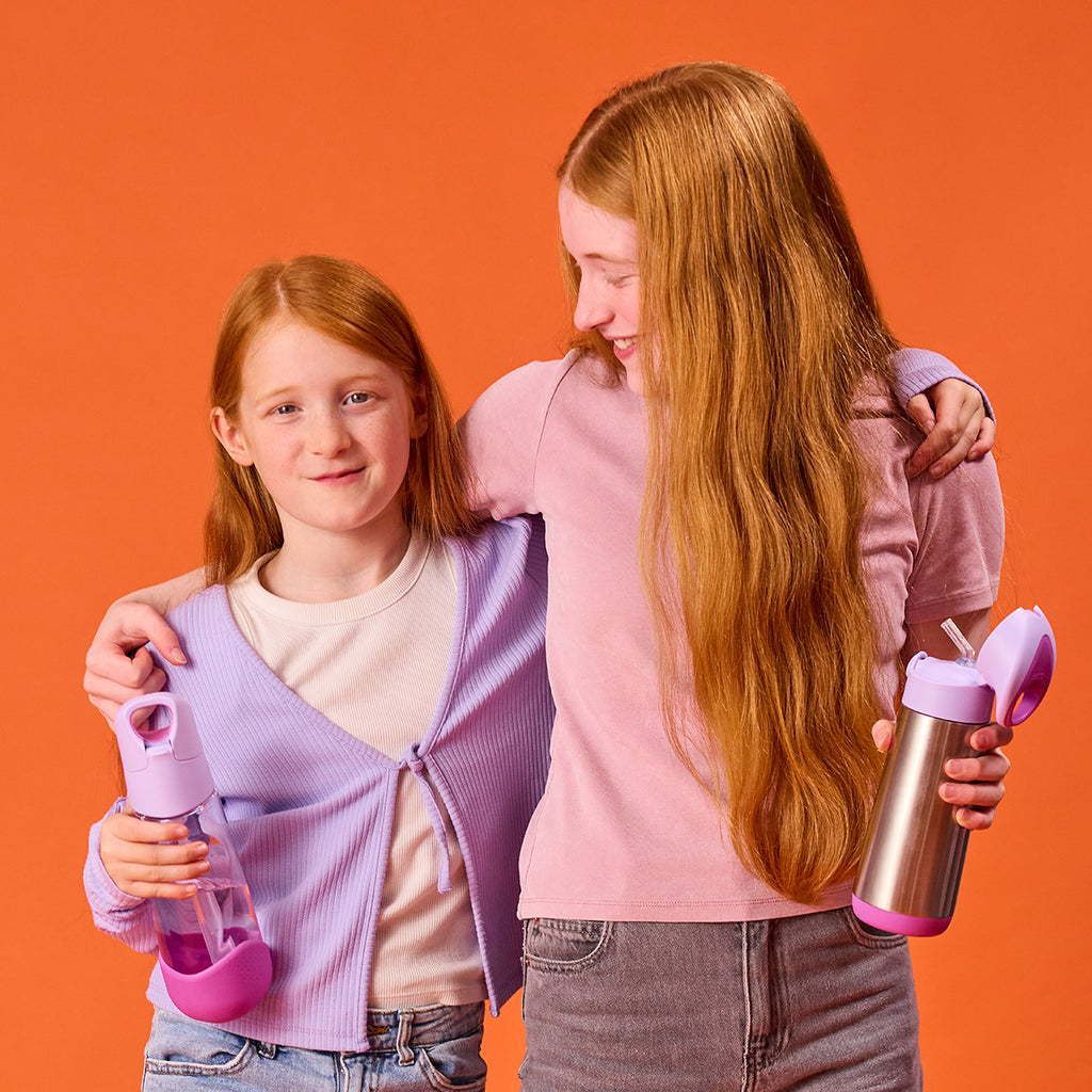 500mL insulated drink bottle - sugar plum