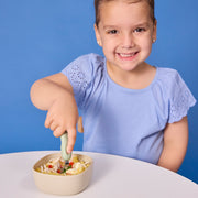 suction bowl duo - latte