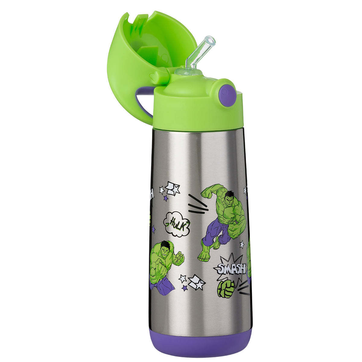 Marvel Hulk by b.box - 500mL insulated drink bottle