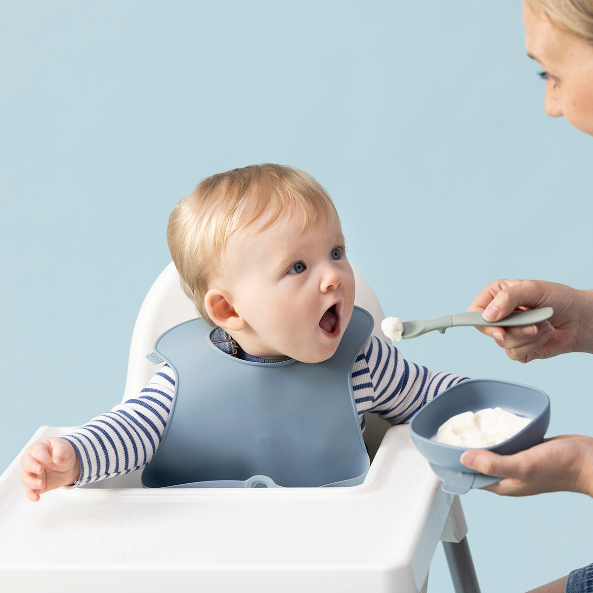 weaning cutlery trio - ocean