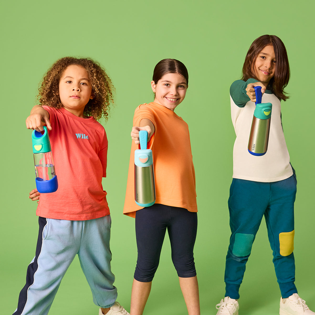 500mL insulated sport spout bottle - electric jungle