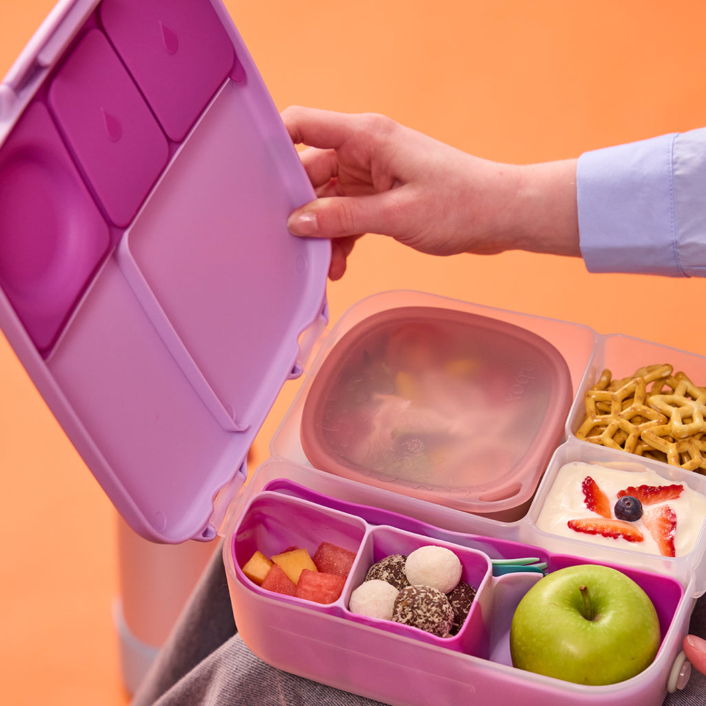 silicone bento tray - lunchbox - cosmic