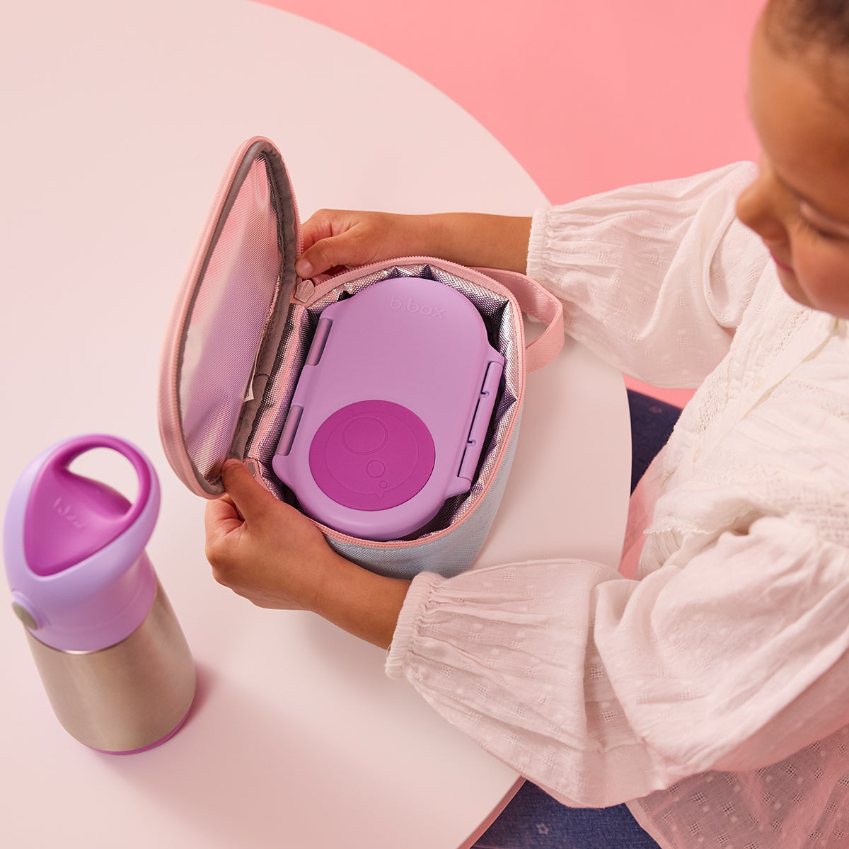 insulated snackbag - morning sky