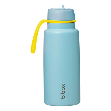 Insulated Flip Top 1 Litre Bottle - pool side