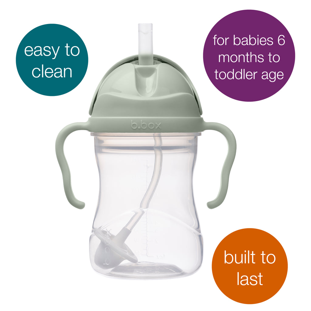 sippy cup - sage