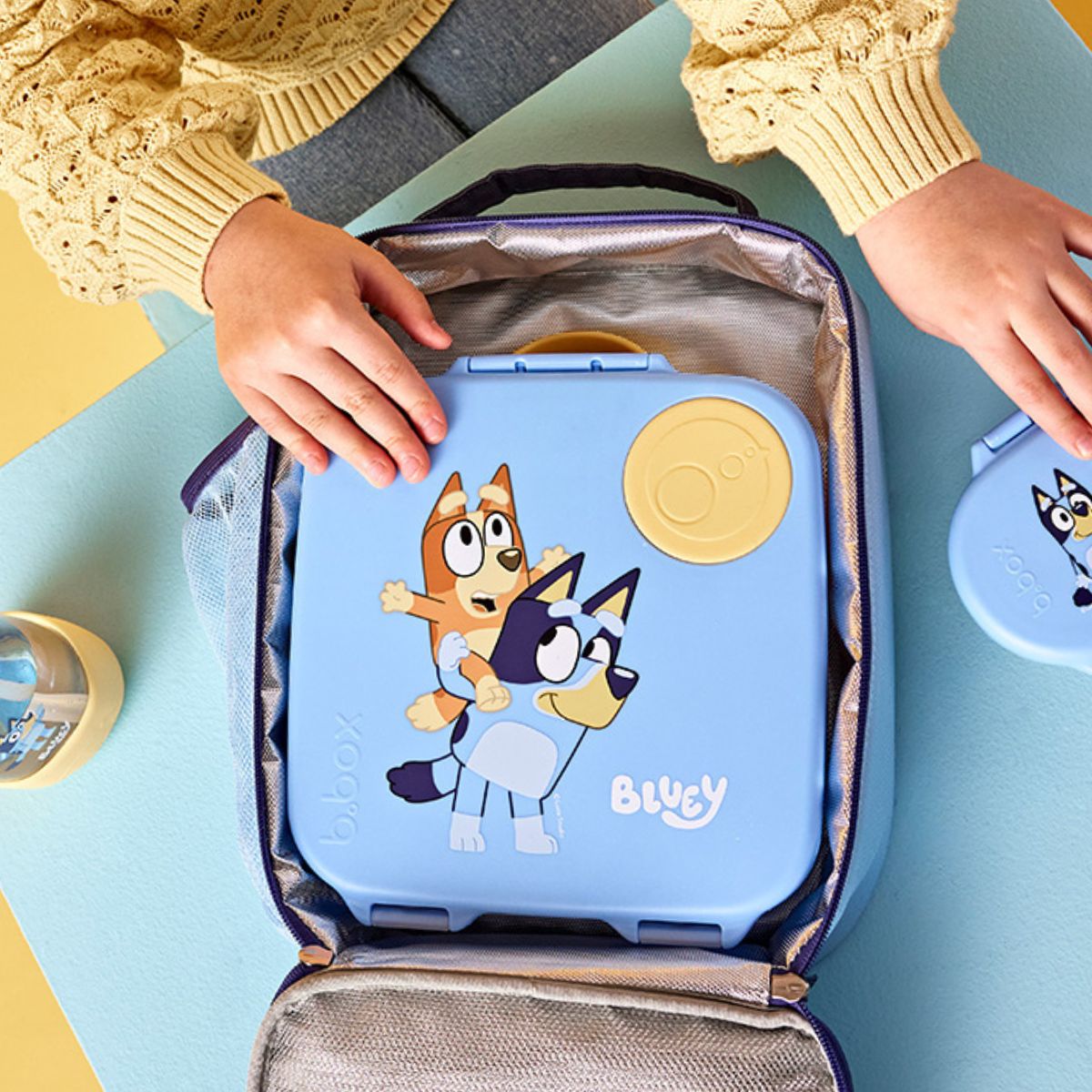 Bluey x b.box Lunchbox Blue Bento Style Lunchbox – b.box for kids