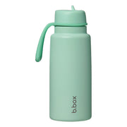 insulated flip top 1L bottle - spearmint