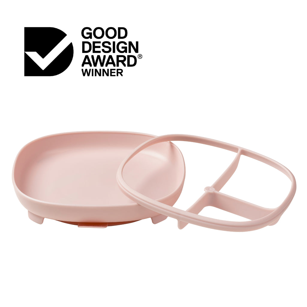 2 in 1 suction plate - blush