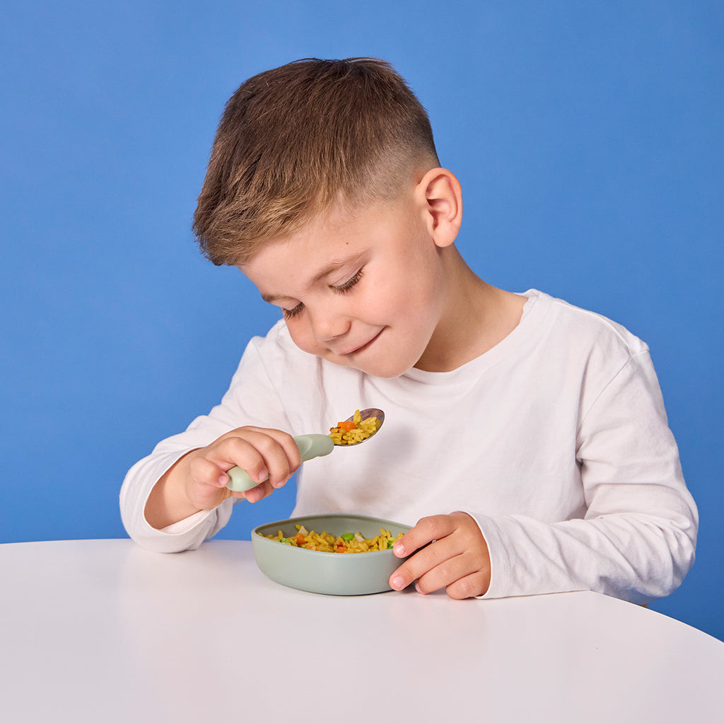 jnr cutlery trio - sage