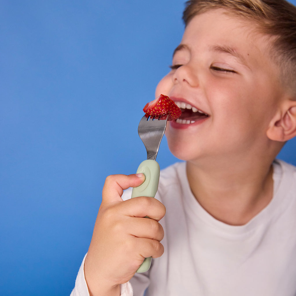 jnr cutlery trio - sage
