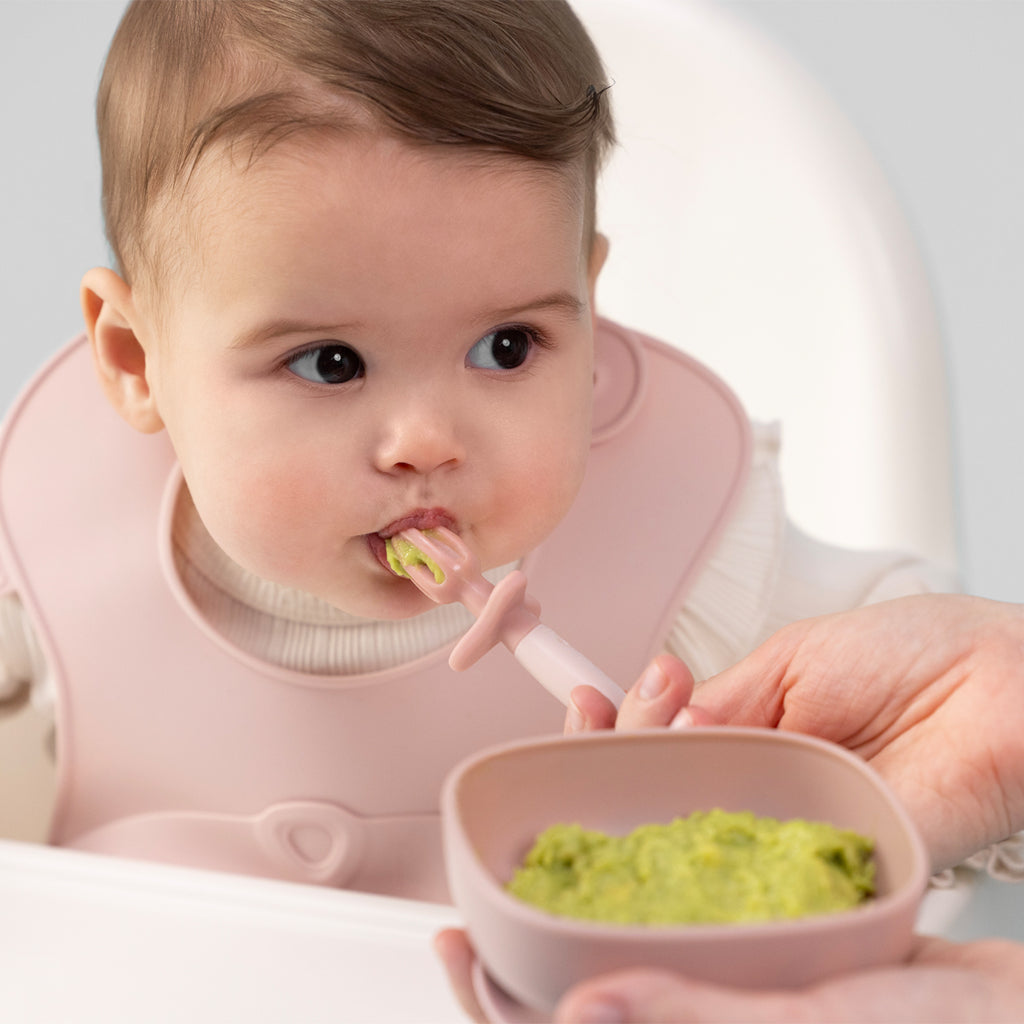 weaning cutlery trio - blush